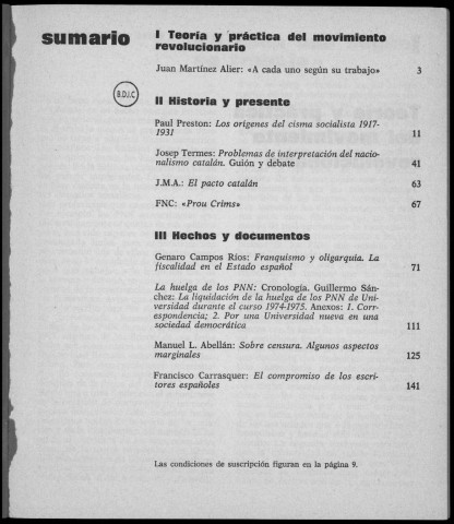 Cuadernos de Ruedo Ibérico (1976 : n° 49-54)