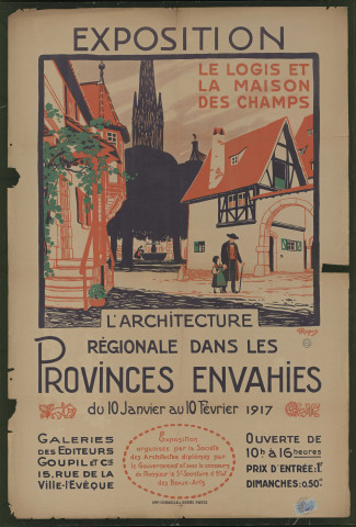 Exposition : l'architecture régionale dans les provinces envahies