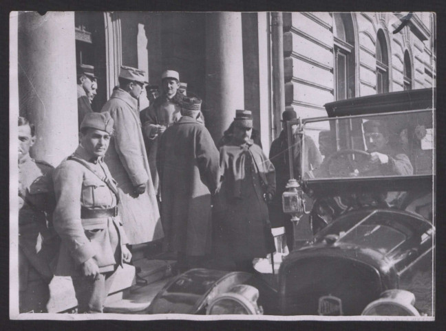 Odessa. Le général Franchet d'Esperey chez le général d'Anselme