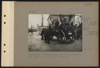 Saint-Ouen-sur-Seine. Cimetière. Enterrement du lieutenant norvégien Villi Peters tué pour la France