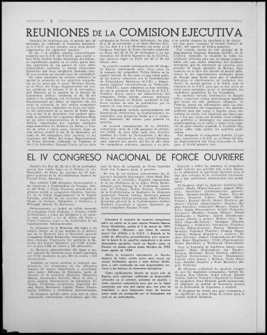 Boletín de la Unión general de trabajadores de España en exilio (1955 ; n° 123-134). Autre titre : Suite de : Boletín de la Unión general de trabajadores de España en Francia y su imperio