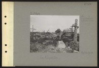 Curlu. Le cimetière