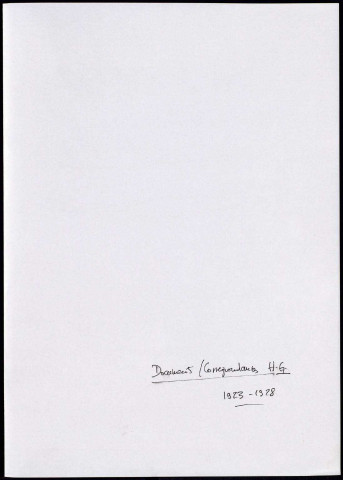 Documents et correspondances réunis par Henri Guernut (1923-1928). 30 août 1923 au 31 février 1928Sous-Titre : Fusillés de la grande guerre. Campagne de réhabilitation de la Ligue des Droits de l'Homme