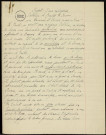 Listes des personnes aidées et des membres du Comité, statut, papiers à en-tête, comptabilité, coupures de presse, documents divers non datés.