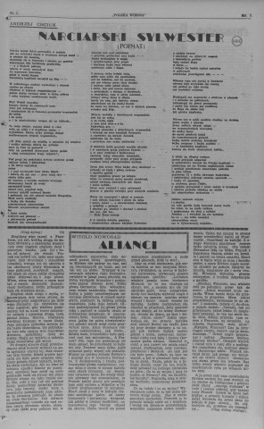 Polska Wierna (1947; n°1-29; 31-47)  Sous-Titre : Tygodnik katolicki  Autre titre : La Pologne fidèle hebdomadaire catholique