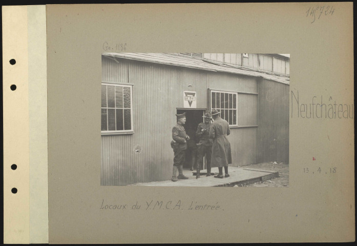 Neufchâteau. Locaux du Young Men's Christian Association L'entrée