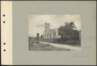 Ménil-sur-Belvitte. L'église en ruines