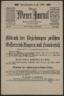 Neues Wiener Journal : Extra-Ausgabe zu Nr. 7468