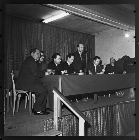 Meeting du Comité antifasciste juif. Campagne pour le Oui
