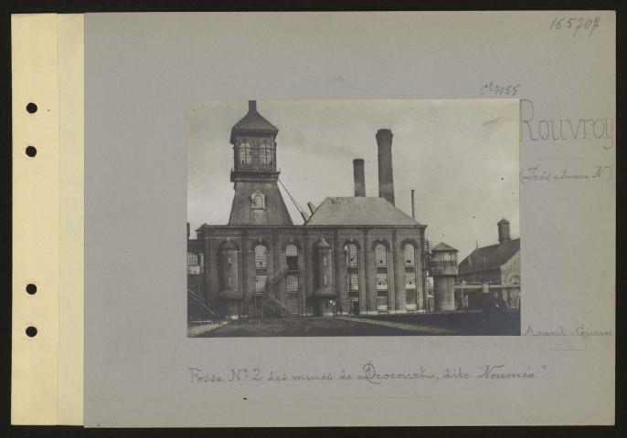 Rouvroy (près et au nord). Posse n° 2 des mines de Drocourt dite "Nouméa"