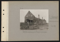 Libermont. Destructions systématiques par les Allemands : la mairie incendiée