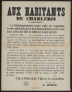 Les personnes qui par des moyens frauduleux quleconques, auront opéré la hausse ou la baisse du prix des denrées &amp; seront punies