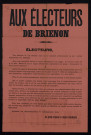 Brienon : Soutenez les démissionnaires et reonnmez-les tous