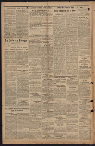 Janvier 1915 - La petite Gironde