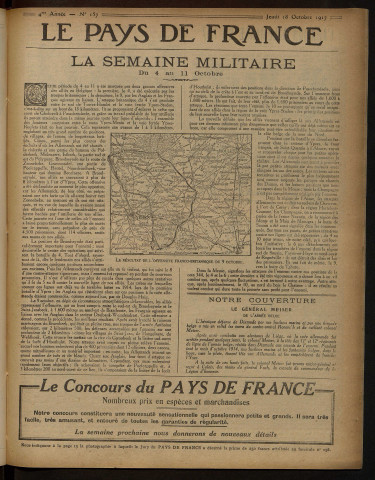 Le Pays de France - Année 1917 - Numéros 157-167