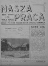 Nasza Praca (1960 : n°1-12)  Sous-Titre : Organ Polskich pracownikow chrzescianskich  Autre titre : Notre travail Organe des Travailleurs Chrétiens Polonais