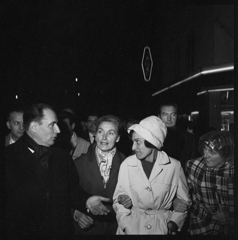 François Mitterrand chez Renault à Boulogne-Billancourt