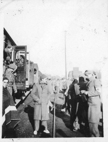 La retraite du 1e bataillon, Aragon, avril 1938