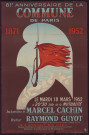 81e anniversaire de la commune de Paris : 1871-1952…