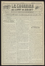 Année 1916 - Le Courrier du camp de Zeist