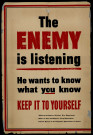 The enemy is listening