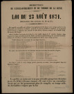 Loi du 23 août 1871