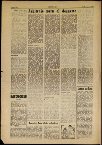 Le Socialiste (1962 : n° 3-54)