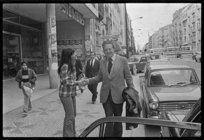 Álvaro Cunhal. Discours de Mário Soares. Scènes de rue au Portugal. Port de Setúbal : « Lisnave »