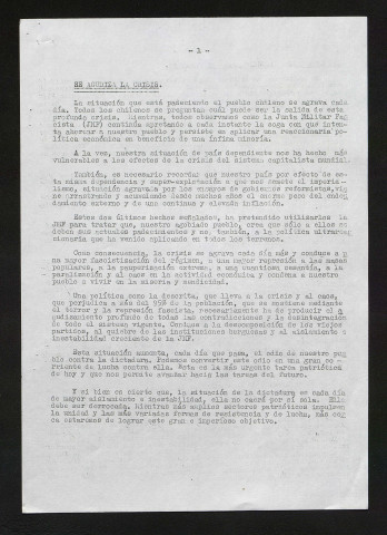 Ediciones M.L. Marxista Leninista. Boletín - 1976