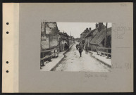 Choisy-au-Bac. Entrée du village