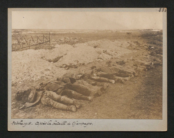 Après la bataille de Champagne
