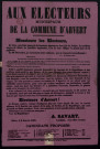 Commune d'Arvert : A. Savary, Candidat
