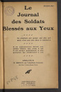 Le Journal des soldats blessés aux yeux