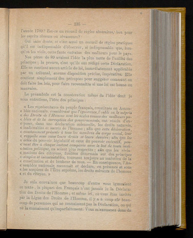 Avril 1901 - Bulletin officiel de la Ligue des Droits de l'Homme