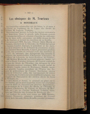 Avril 1904 - Bulletin officiel de la Ligue des Droits de l'Homme