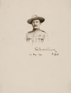 (Général R.S.S. Baden-Powell, signature) 19 août 1901