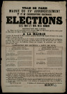 Elections : distribution des cartes