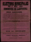 Elections Municipales : Candidats Républicains Progressistes