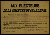 Commune de Charleval : Votez Pour Léon Verneuil
