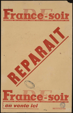 France-Soir reparait