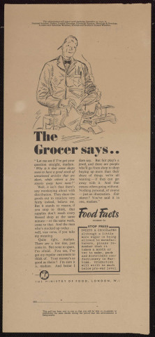 The Grocer says : food facts