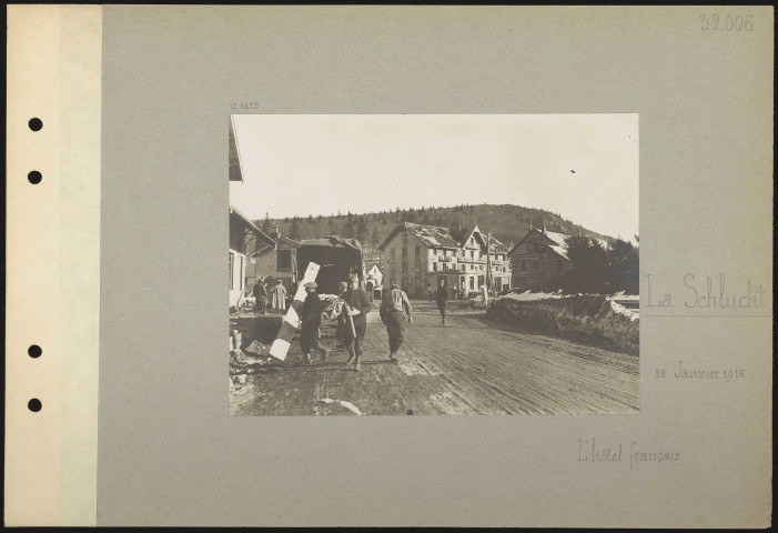 La Schlucht. L'hôtel français