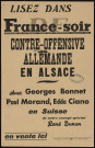 Contre-offensive allemande en Alsace
