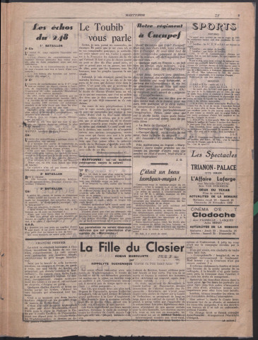 Maryvonne... Hardi Bretons ! Revue Bi-mensuelle Humoristique et littéraire du 248e R. I.