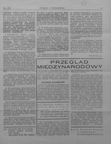 Pokoj i Wolnosc (1952 : n°1-16 ; 18-22)  Sous-Titre : Biuletyn sekcji polskiej "Paix et Liberté"  Autre titre : Bulletin de la section polonaise "Paix et Liberté