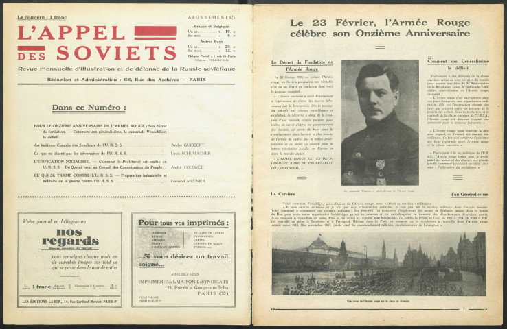 1929 - L'appel des Soviets