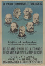 Le parti communiste français : héritier et continuateur des fondateurs de la République est le grand parti de la France&.