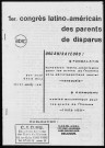 Publications d'associations belges, 1978-1981. Sous-Titre : Fonds Argentine