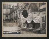 Bombardement de Paris par un canon à longue portée. Rue Saint-Georges numéros 4 et 6