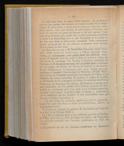 Novembre 1901 - Bulletin officiel de la Ligue des Droits de l'Homme